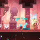 A screenshot of the Dead Cells guy slamming his sword down in Skul: The Hero Slayer.